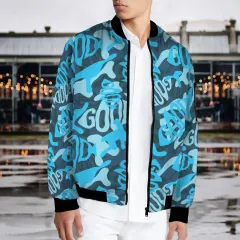 Men's Bomber Jacket (Model H65) thumbnail 1