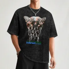 Washed Drop Shoulder T-Shirt thumbnail 1
