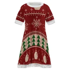 Girls Christmas Dress thumbnail 1