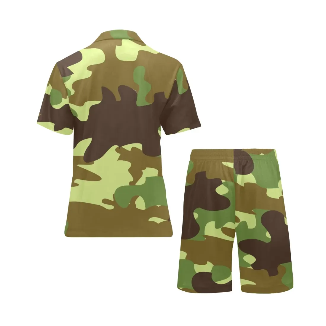 Men's V-Neck Short Pajama Set (ModelSets 11) — photo 5