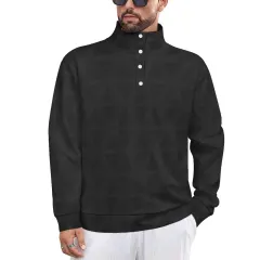 Men's Stand Collar Sweatshirt thumbnail 2