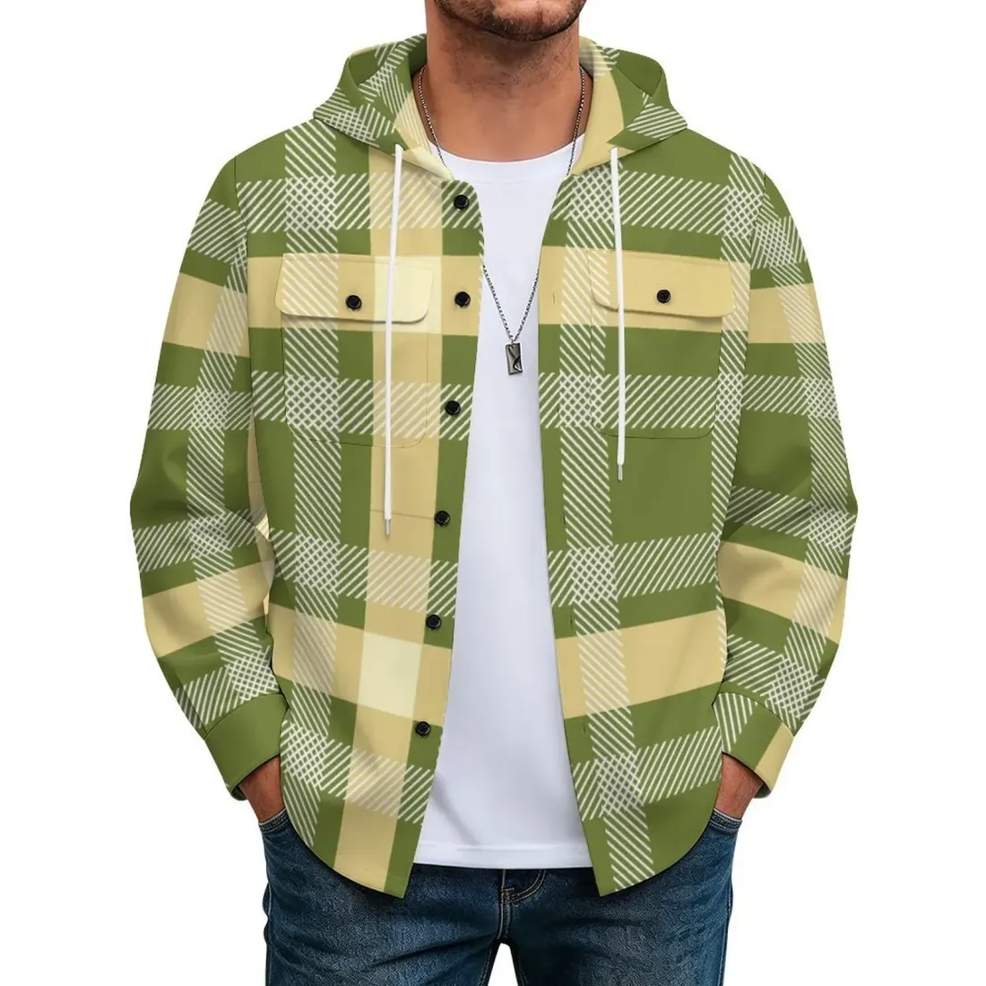 Men's Long‑Sleeve Hooded Jacket — photo 2
