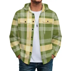 Men's Long‑Sleeve Hooded Jacket thumbnail 2