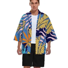 Men's Kimono Jacket ZS904 thumbnail 1