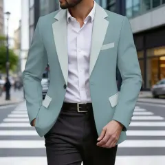 Men's Single‑button Blazer thumbnail 1