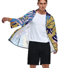 Men's Kimono Jacket ZS904 thumbnail 4