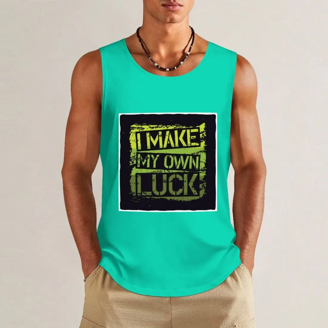 Men's Tank Top (EU Size) (Front Side Printing) — photo 3