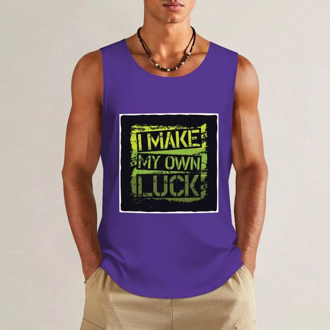 Men's Tank Top (EU Size) (Front Side Printing) — photo 5