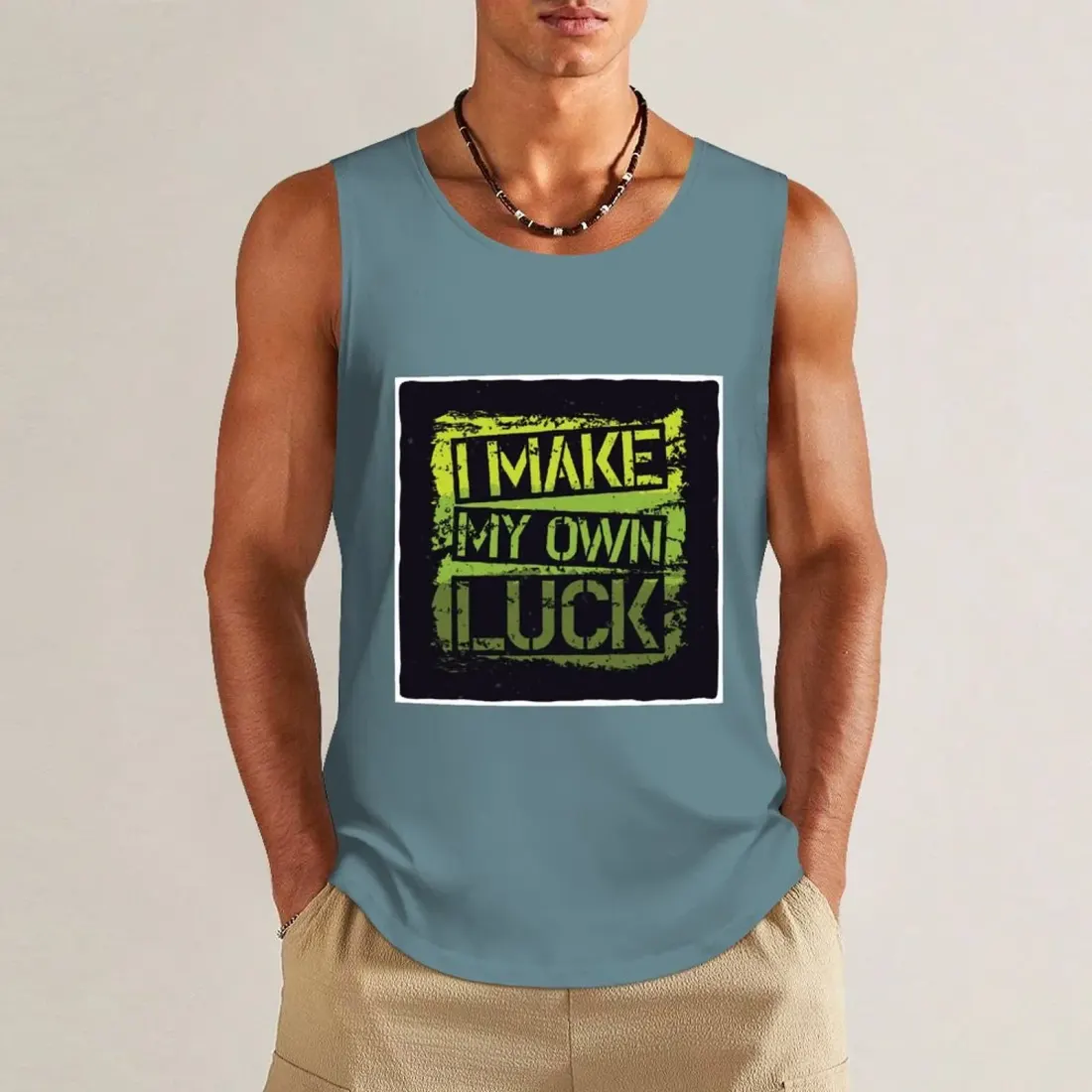 Men's Tank Top (EU Size) (Front Side Printing) — photo 6