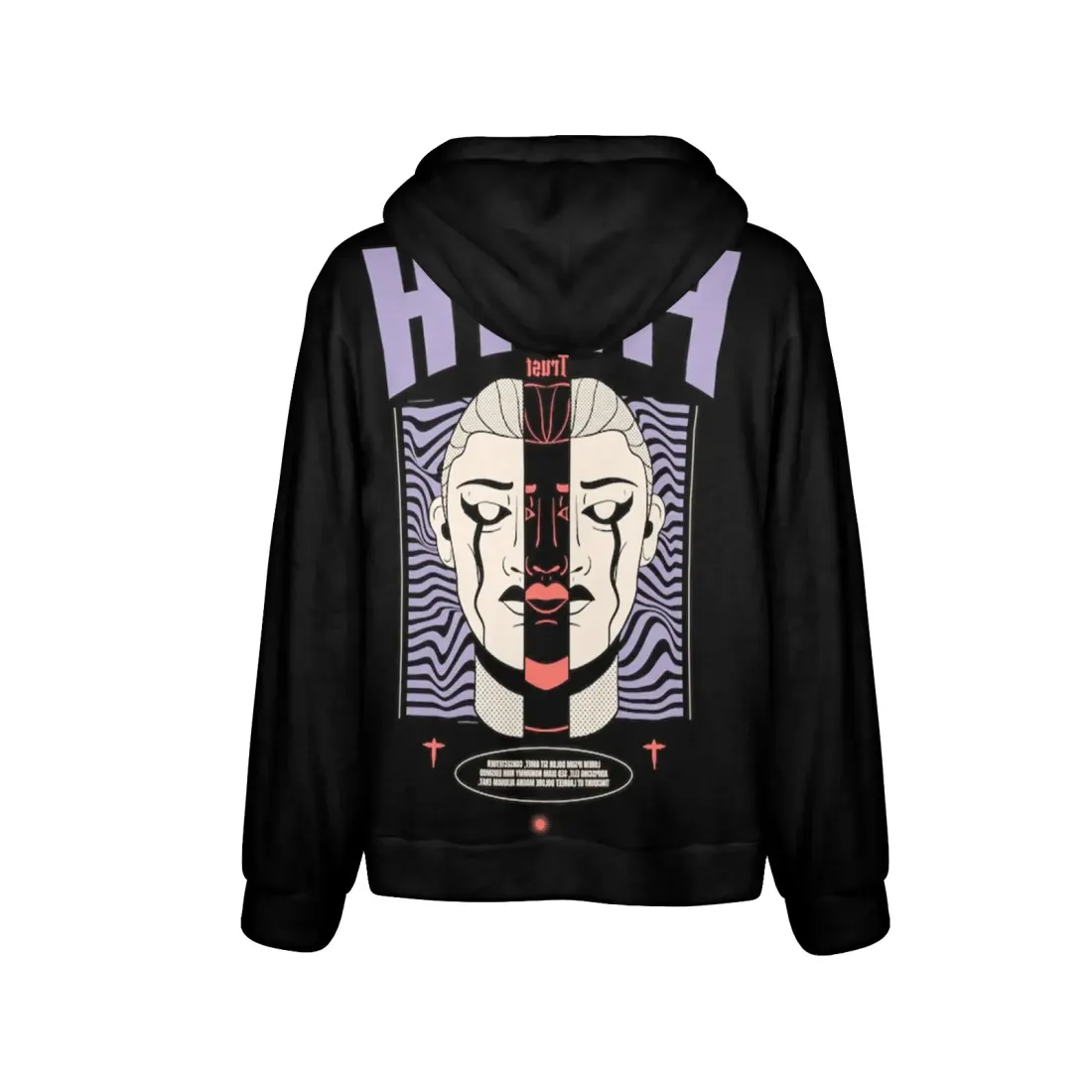 Men's Flannel Hoodie (Model H63) — photo 5