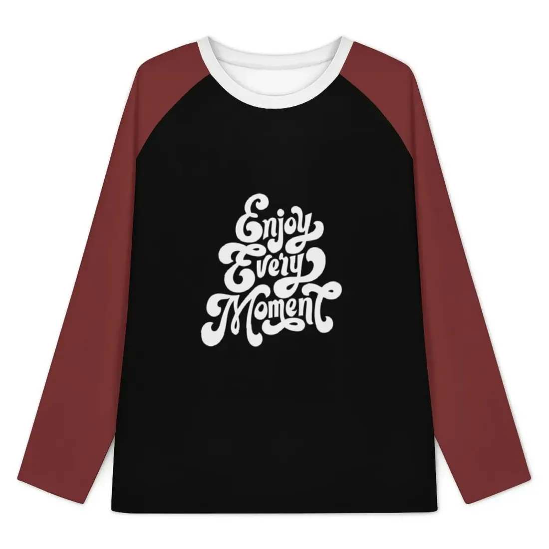 Men's Raglan Long Sleeve Crew Neck Pajama Set — photo 3