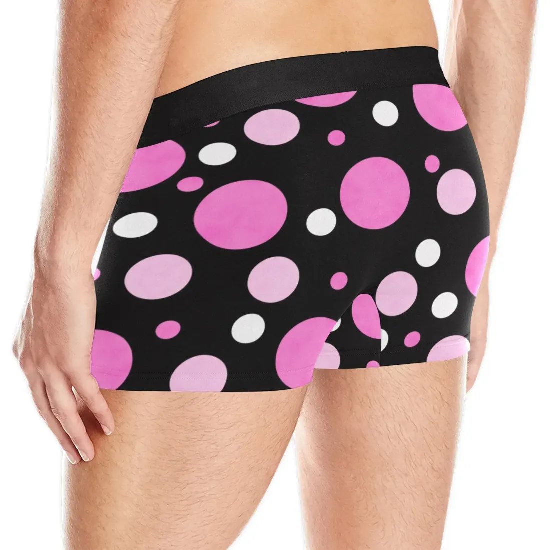 Men's Boxer Briefs with Custom Waistband(ModelL10) — photo 2