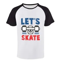 Men's Short Sleeve Raglan T-Shirt（Front Printing） thumbnail 2