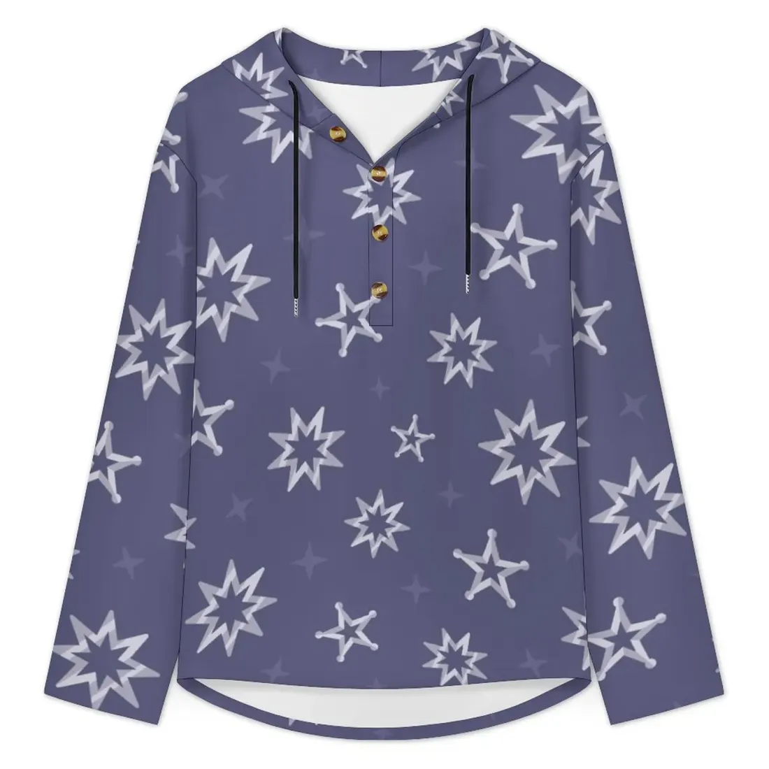 Men's Casual Button Hoodie — photo 3