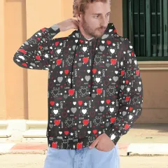 Men's All Over Print Hoodie (Model H61) thumbnail 1