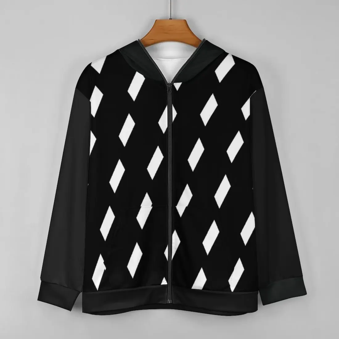 Custom Men's Full-Zip Hoodie — photo 3