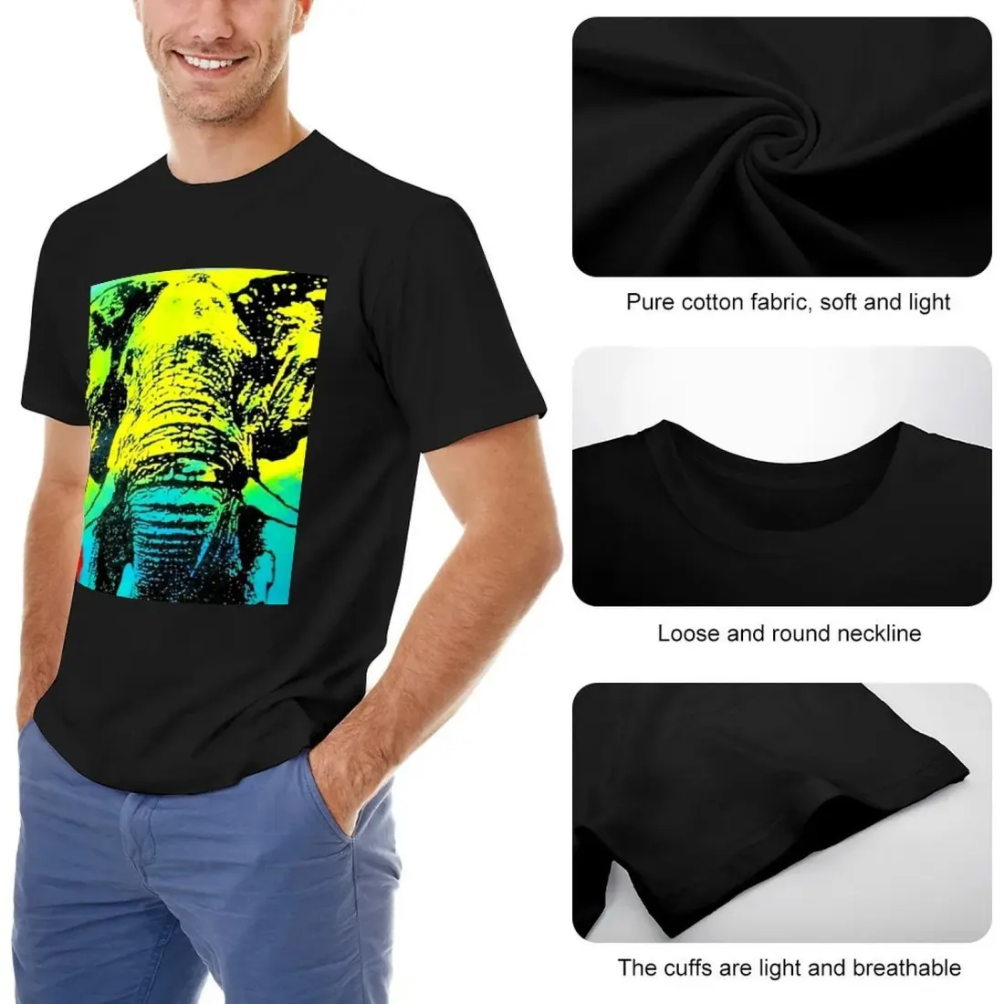Men's Short Sleeve T-shirt(Front Printing) — photo 5