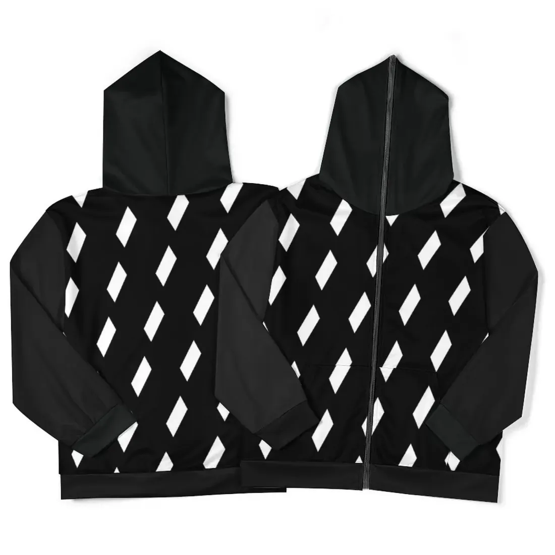 Custom Men's Full-Zip Hoodie — photo 4