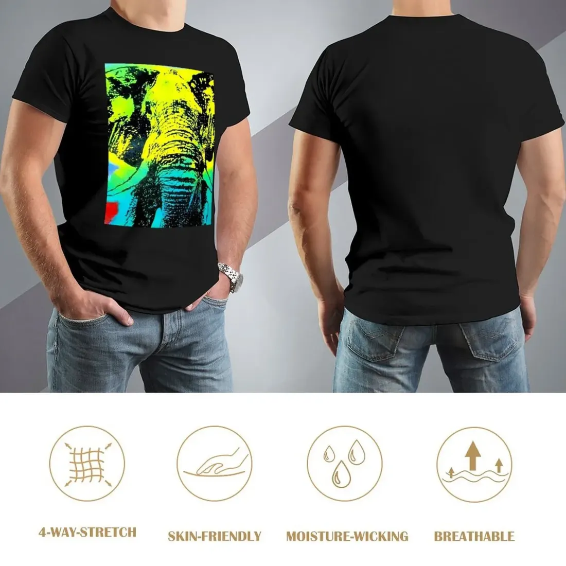 Men's Short Sleeve T-shirt(Front Printing) — photo 6