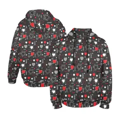 Men's All Over Print Hoodie (Model H61) thumbnail 5