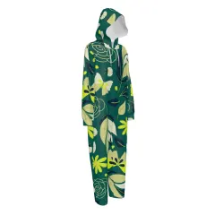 Men's Hooded Long Sleeve Zipper Jumpsuit thumbnail 3