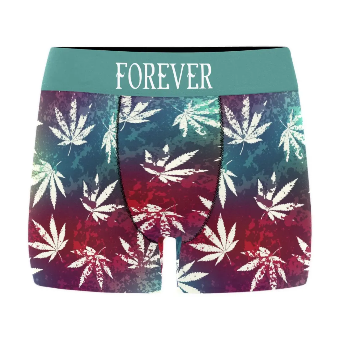 Men's Boxer Briefs with Custom Waistband(Five Panels)(ModelL10) — photo 3