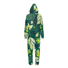 Men's Hooded Long Sleeve Zipper Jumpsuit thumbnail 4