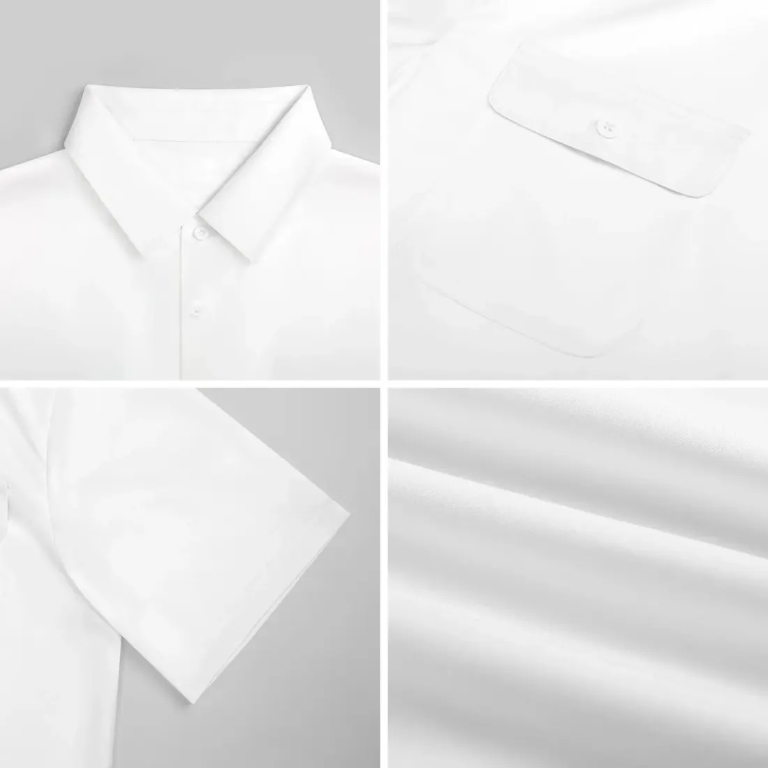 Polo Collar Short Sleeve Shirt — photo 6