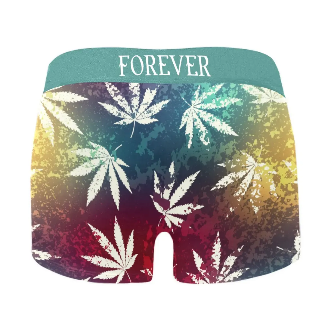 Men's Boxer Briefs with Custom Waistband(Five Panels)(ModelL10) — photo 4
