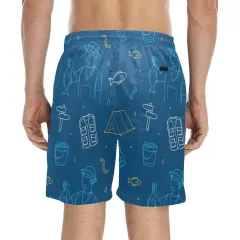 Men's Mid-Length Beach Shorts (ModelL51) thumbnail 2