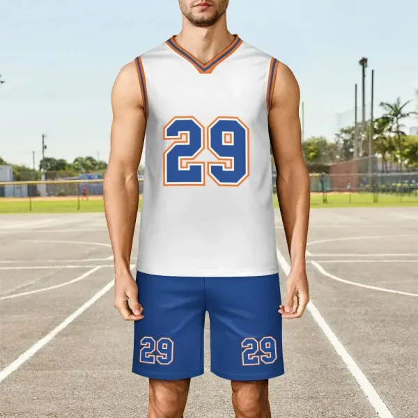 Sleeveless Basketball Jersey Suit (KTZREV1)