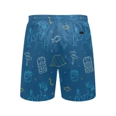 Men's Mid-Length Beach Shorts (ModelL51) thumbnail 4