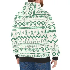 New Men's All-Over Print Hoodie (Model H55) thumbnail 2
