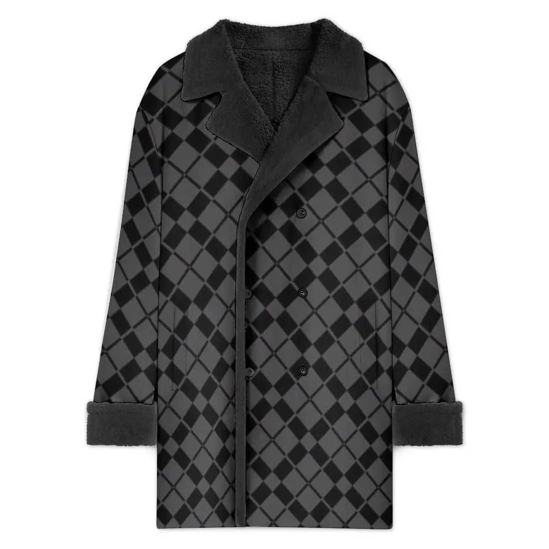 Men's Double Breasted Coat — photo 3