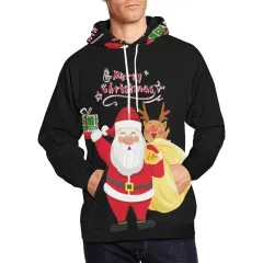 Men's All Over Print Hoodie (USA Size) (Model H13) thumbnail 1