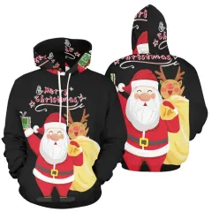 Men's All Over Print Hoodie (USA Size) (Model H13) thumbnail 5