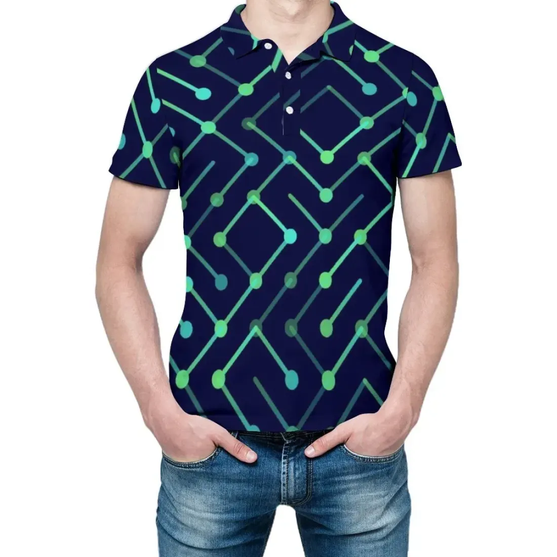 Polo Straight Hem Shirt — photo 2