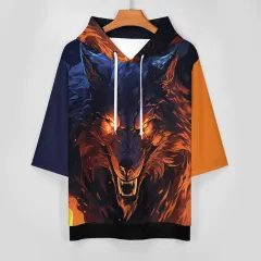 Men's Mid-Sleeve Hoodie LM033 thumbnail 4