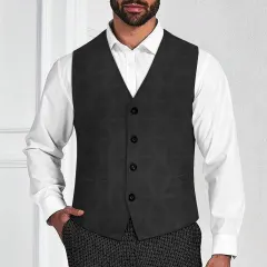 Men's Sleeveless Suit Vest thumbnail 1