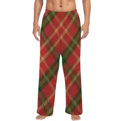 Men's Flannel Pajama Trousers (Model L76) thumbnail 3