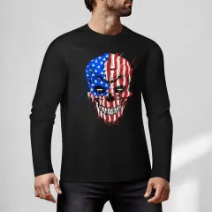 Cotton Long Sleeve Shirt(Front Printing) thumbnail 2