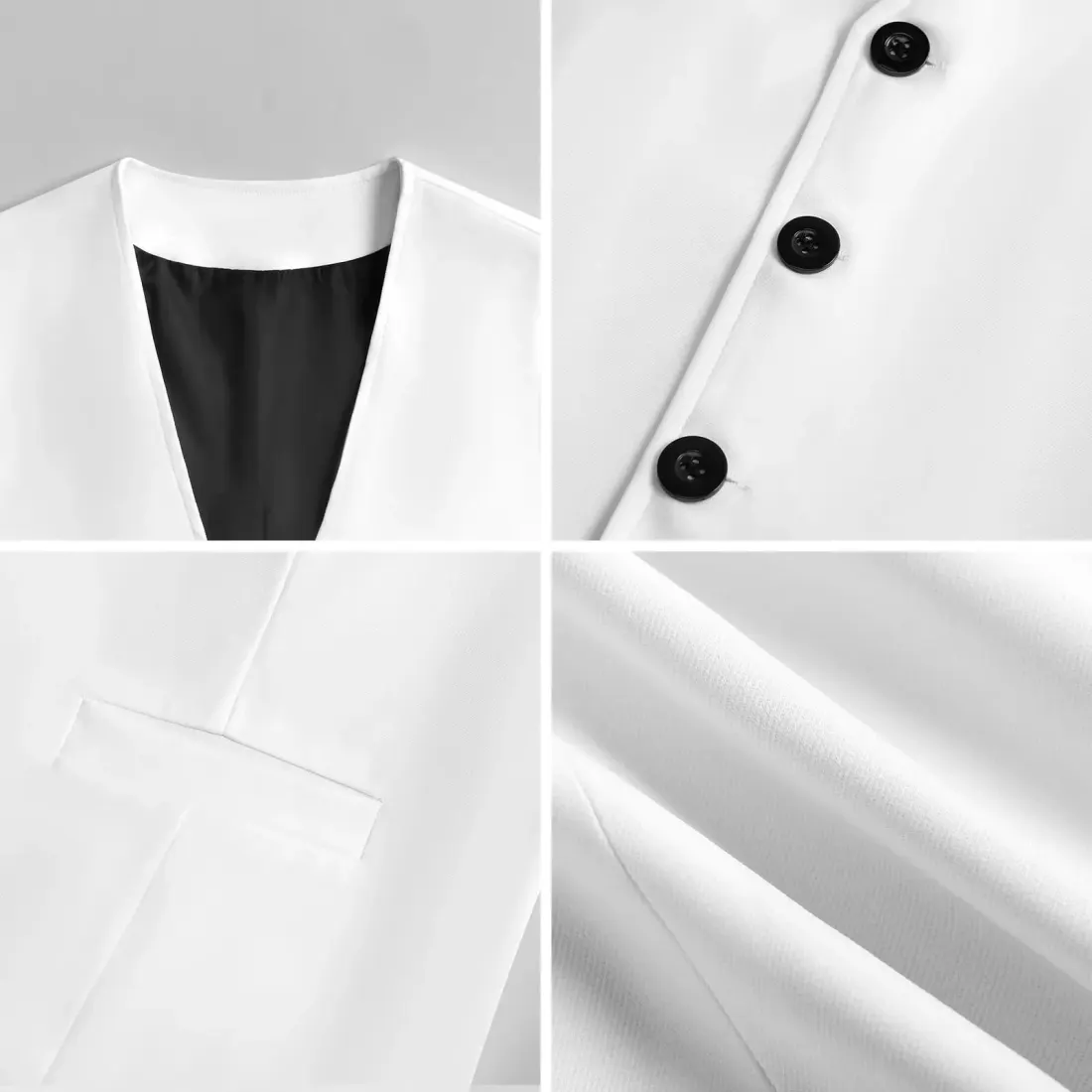 Men's Sleeveless Suit Vest — photo 6