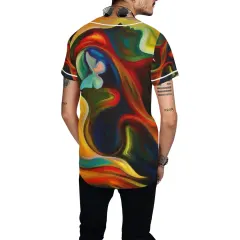 Men's All Over Print Baseball Jersey (T50) thumbnail 3