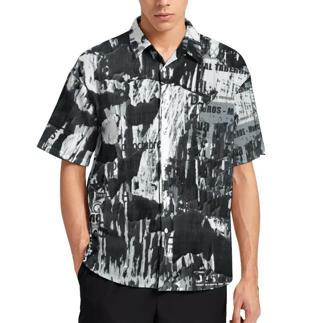 Men's Short Sleeve Shirt with Pocket B339 — photo 2