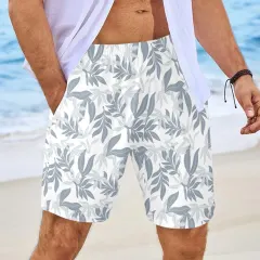 Men's AOP Elastic Beach Shorts (Model Sets 26) thumbnail 2