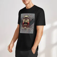Men's Cotton T-Shirt (Front Printing) thumbnail 1