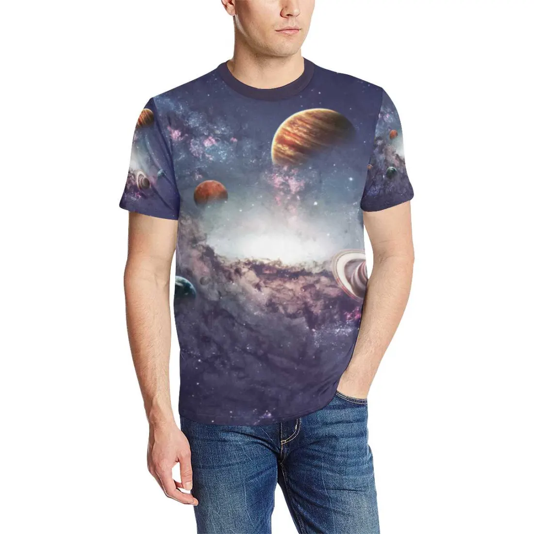 Men's All Over Print T-shirt(Model T63)