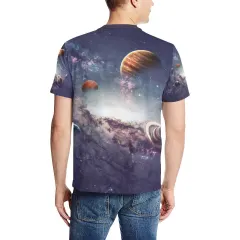 Men's All Over Print T-shirt(Model T63) thumbnail 2