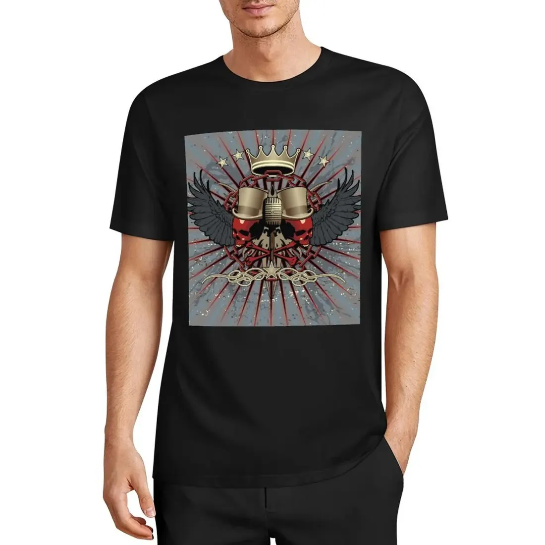 Men's Cotton T-Shirt (Front Printing) — photo 3