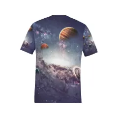 Men's All Over Print T-shirt(Model T63) thumbnail 4